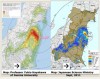 Fukushima: las áreas evacuadas y las áreas contaminadas